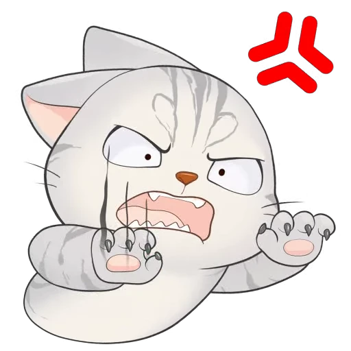 😡 Стикер «Булочка» для Telegram