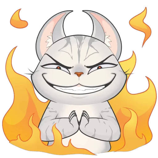 😈 Стикер «Булочка» для Telegram