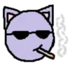 🤒 Эмодзи «Кошка» для Telegram