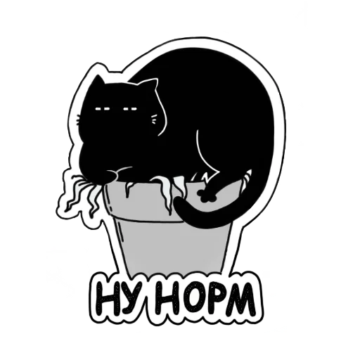 😏 Стикер «Koshkajora» для Telegram