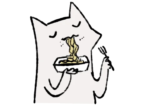 🍜 Стикер «koshki» для Telegram