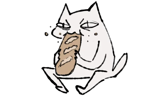 🥖 Стикер «koshki» для Telegram