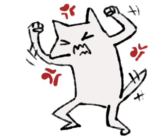 🤬 Стикер «koshki» для Telegram