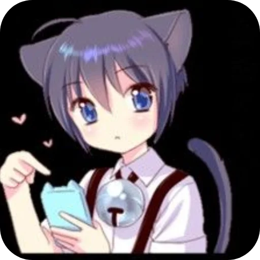 💇 Стикер «Кошкомальчики» для Telegram