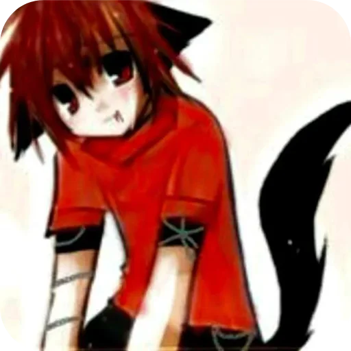 💇 Стикер «Кошкомальчики» для Telegram