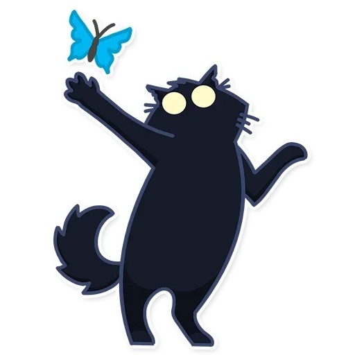 🐈‍⬛ Стикер «КошМар» для Telegram
