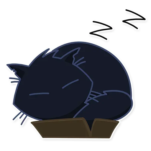 🐈‍⬛ Стикер «КошМар» для Telegram