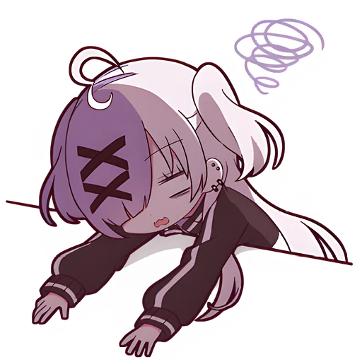 😴 Стикер «Чан с косичками» для Telegram