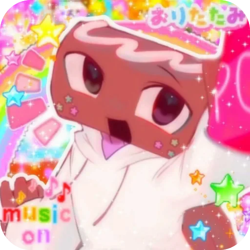 🔳 Стикер «Космочка» для Telegram