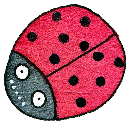 🐞 Стикер «kosmonozhka 2024» для Telegram