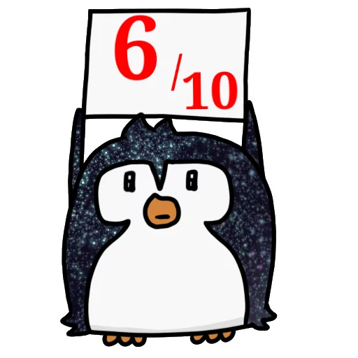 6⃣ Стикер «КОСМИЧЕСКИЕ пингвины» для Telegram
