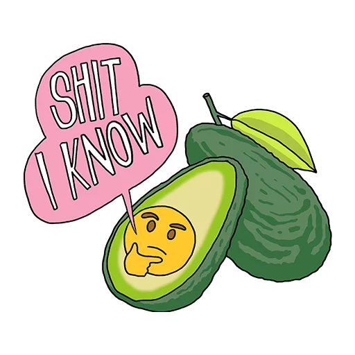 🥑 Стикер «Kris» для Telegram