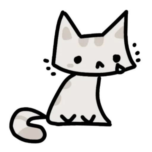 😥 Стикер «Кот Мяка» для Telegram