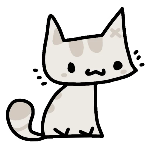 🐱 Стикер «Кот Мяка» для Telegram
