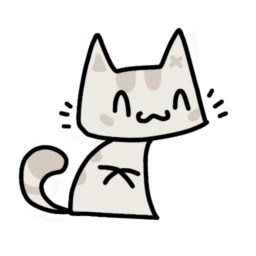 👏 Стикер «Кот Мяка» для Telegram
