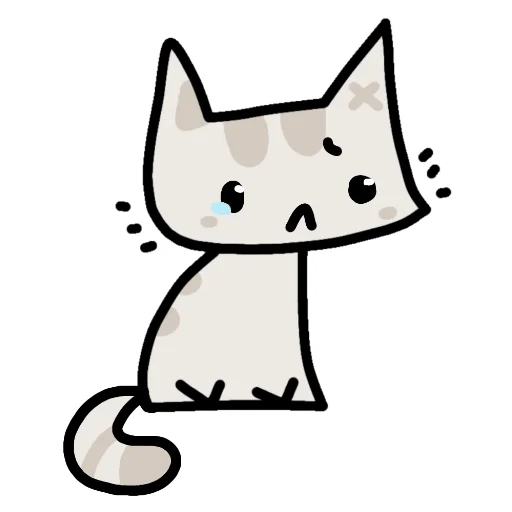 😢 Стикер «Кот Мяка» для Telegram