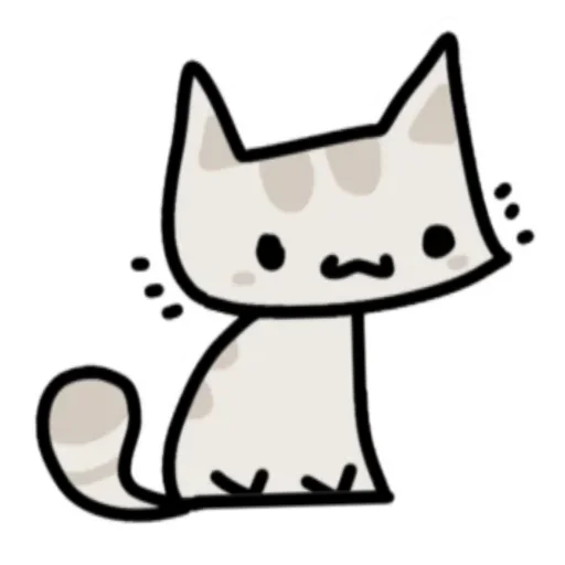 Стикерпак Кот Мяка для Telegram