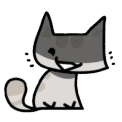 😈 Стикер «Кот Мяка» для Telegram