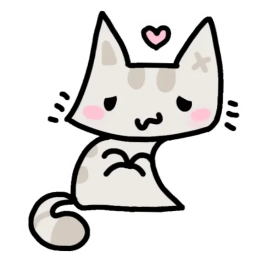 🥰 Стикер «Кот Мяка» для Telegram