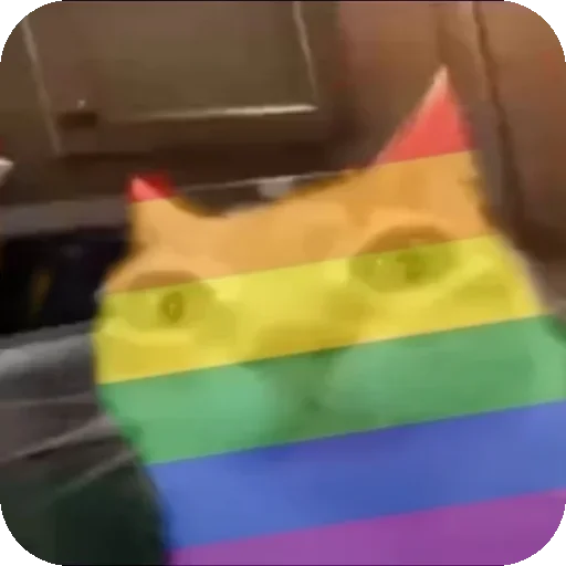 🏳‍🌈 Стикер «Кот Нормас» для Telegram