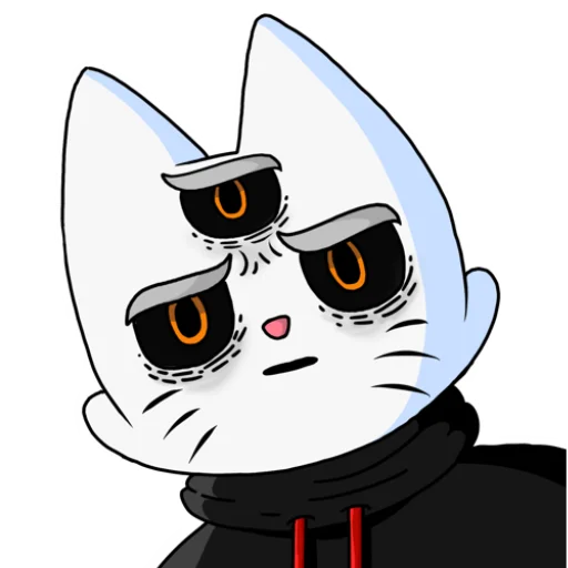 😨 Стикер «Кот Рукав» для Telegram