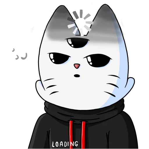 😐 Стикер «Кот Рукав» для Telegram