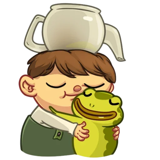🤗 Стикер «Кот Универсал» для Telegram