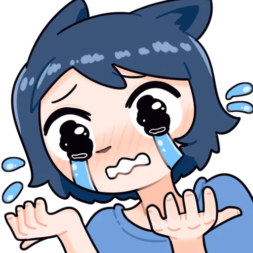😭 Стикер «kotamota» для Telegram