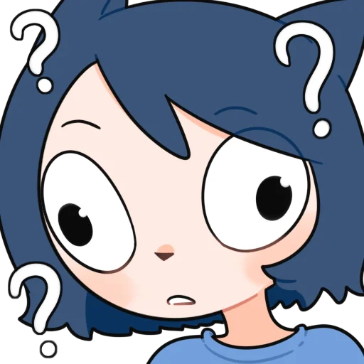 ❔ Стикер «kotamota» для Telegram
