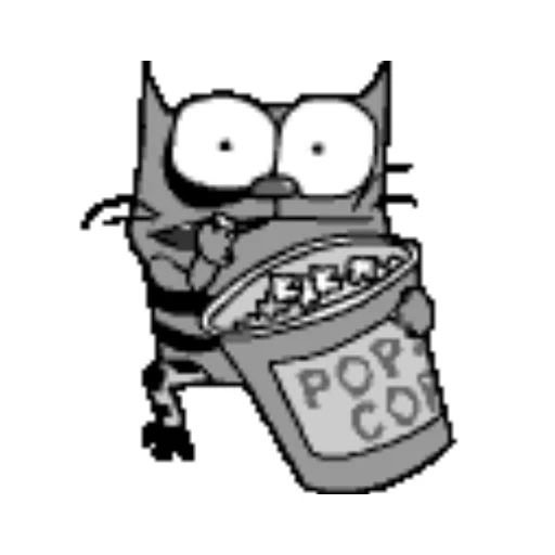 Стикерпак upyachka kote для Telegram
