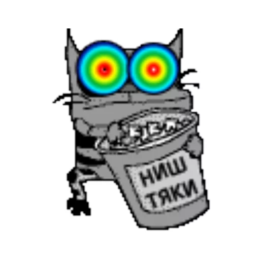 👅 Стикер «upyachka kote» для Telegram