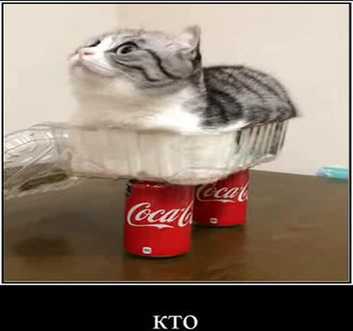 😟 Стикер «kotAhuel» для Telegram