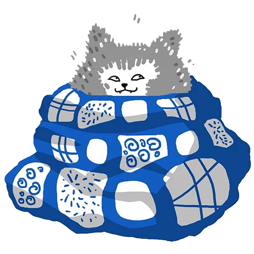 🛌 Стикер «Laksheri_kotaksheri» для Telegram
