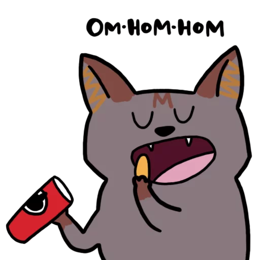 🐱 Стикер «Laksheri_kotaksheri» для Telegram