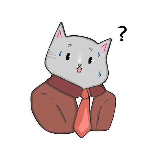 😅 Стикер «котичай» для Telegram