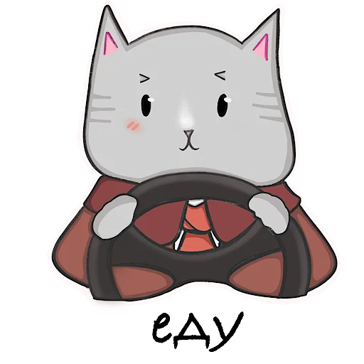 😁 Стикер «котичай» для Telegram