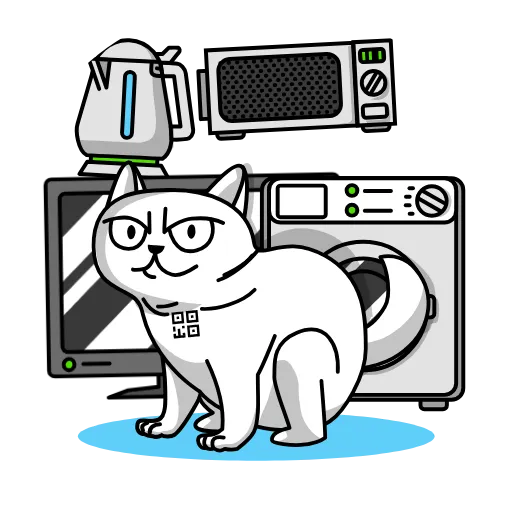 😙 Стикер «Кот Бизнесмен» для Telegram