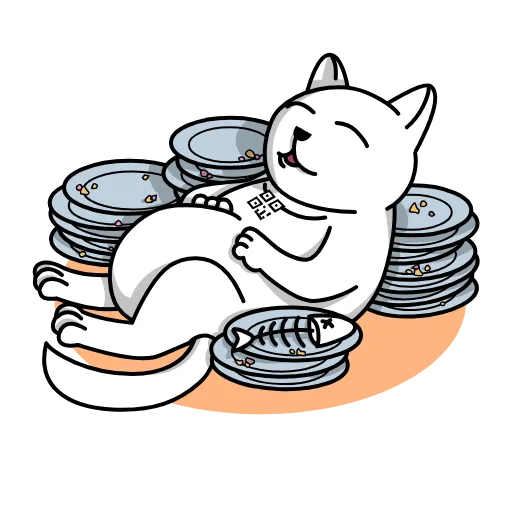 😙 Стикер «Кот Бизнесмен» для Telegram