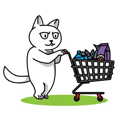 😙 Стикер «Кот Бизнесмен» для Telegram