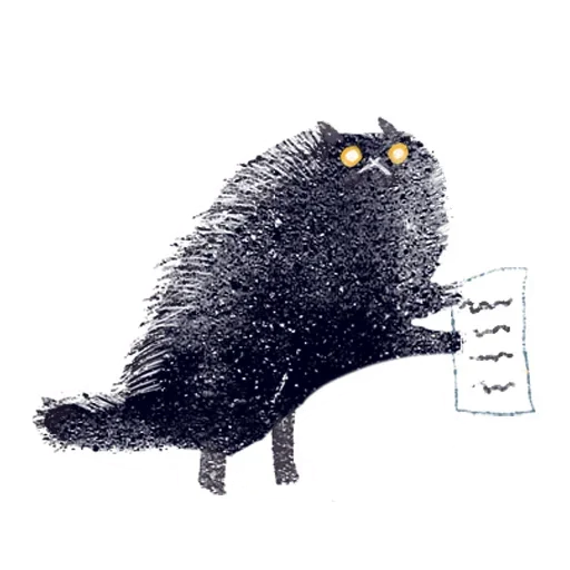 😋 Стикер «Кот Черныш» для Telegram