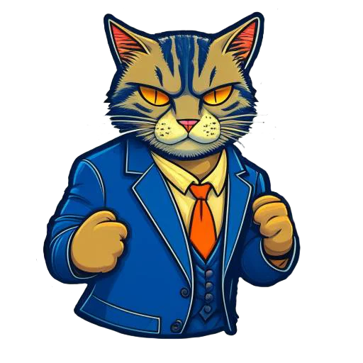 😠 Стикер «Кот Дон Батон» для Telegram