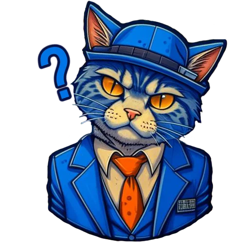 ❓ Стикер «Кот Дон Батон» для Telegram