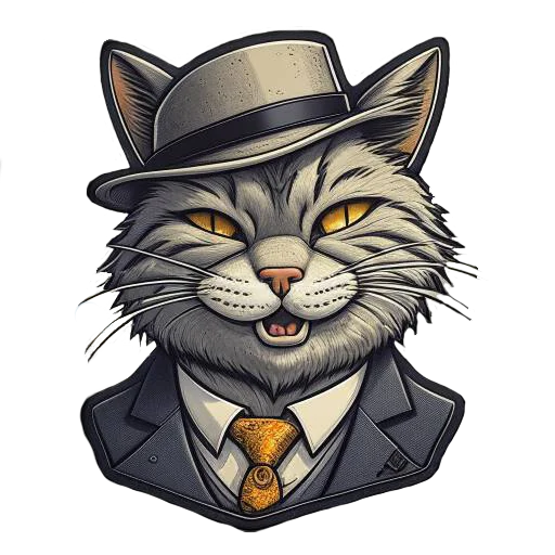 😁 Стикер «Кот Дон Батон» для Telegram