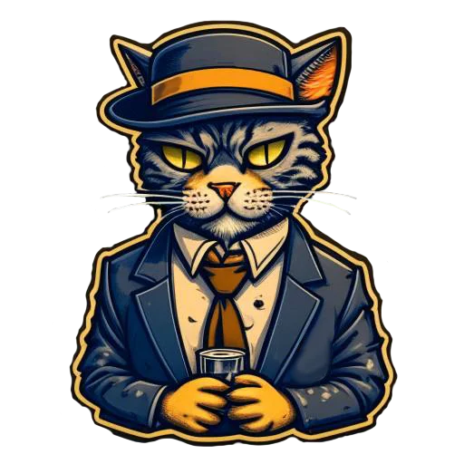 Стикерпак Кот Дон Батон для Telegram