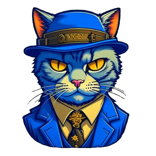 😕 Стикер «Кот Дон Батон» для Telegram