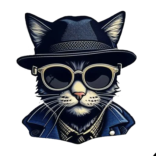 😎 Стикер «Кот Дон Батон» для Telegram