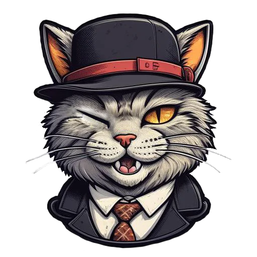 😉 Стикер «Кот Дон Батон» для Telegram