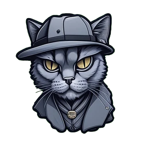🤨 Стикер «Кот Дон Батон» для Telegram
