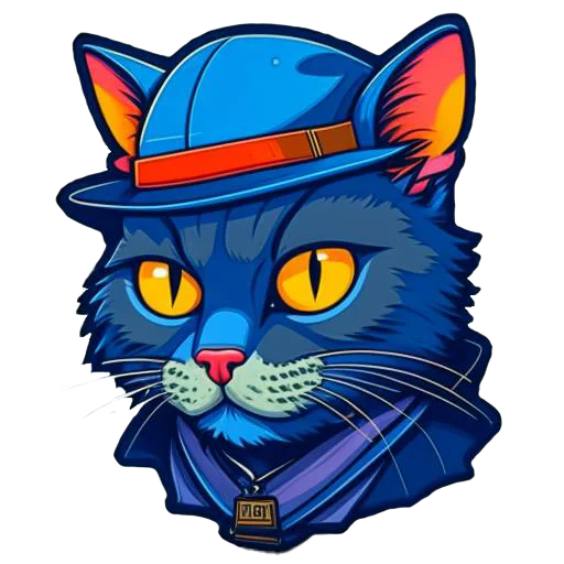 😯 Стикер «Кот Дон Батон» для Telegram