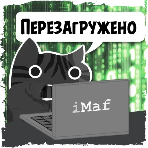 💻 Стикер «Крёстный Котец» для Telegram